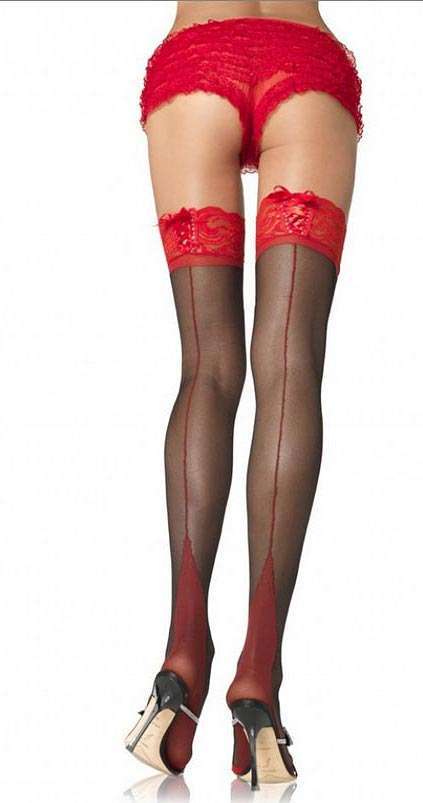 1039-red-black-stockings