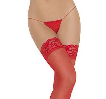 Elegant Moments 1702 Lace Top Seamed Stockings