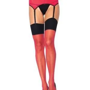 2 piece stockings and suspenders set