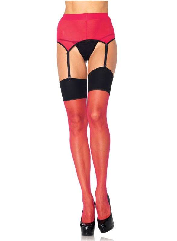LA-2-piece-suspender-set 2 piece stockings and suspenders set
