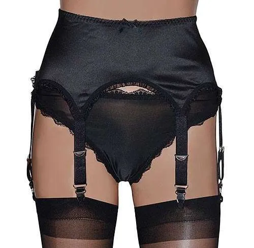 6 strap garter belt