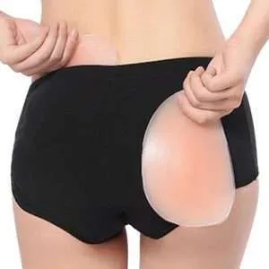 silicon padded buttock enhancer panties