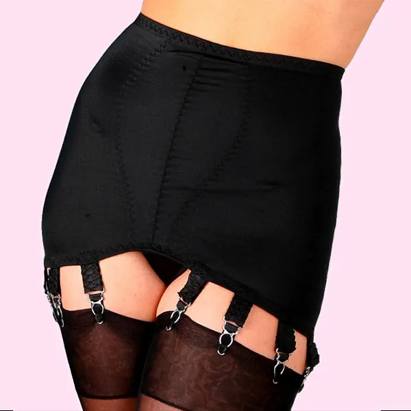 Vintage Style Longline Girdle 10 Suspenders