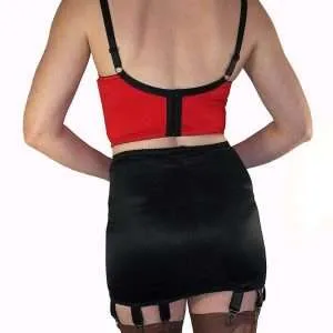 retro style open bottom girdle