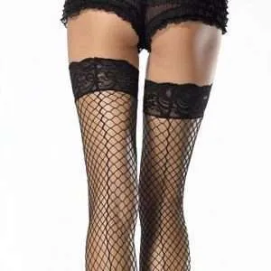 Fencenet Stockings with Seams