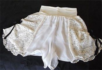 Silk and Lace French Knickers