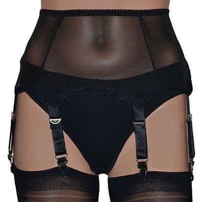 how should a garter belt fit Garter belt, thigh highs and slight side boob Porn Pic