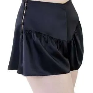 Black french knickers with side buttons