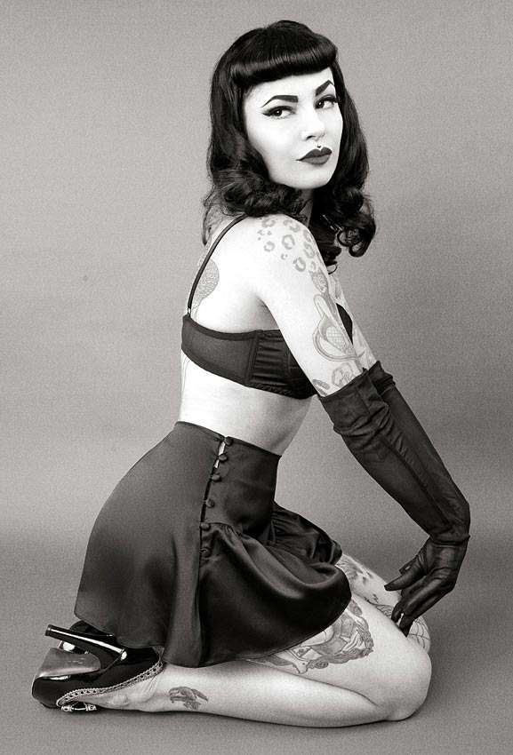 bettie page french knickers
