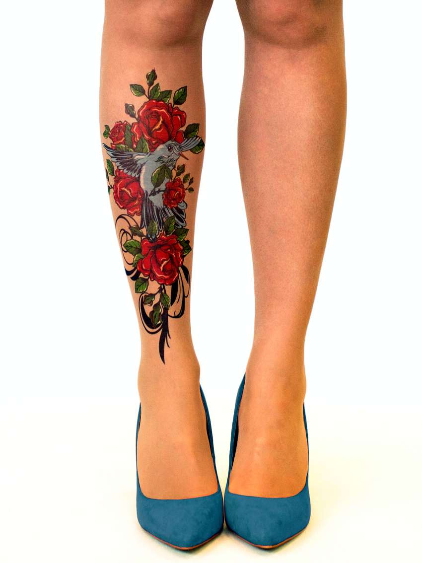 stop-and-stare-birds-roses-tattoo -tights