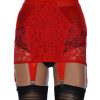 red-vintage-roll-on-girdle vintage style roll-on girdle with suspenders