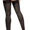 black-stockings-red-seam-plus-size black stockings with red seam in plus sizes