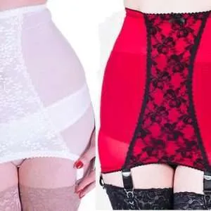 Longline Girdle - Glamorous Girdles from Swanky Pins Retro Lingerie