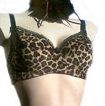 Tahiti Leopard Print Bra from Cleopatra Lingerie