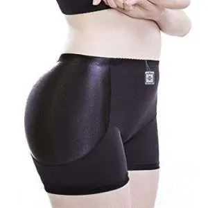 Hip enhancer panties with padded hips and bottom