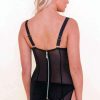 back-view-feliclity-hayward-vintage-girdle-dress zip back, vintage girdle dress