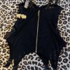 black-satin-girdle-dress-zip-up-back