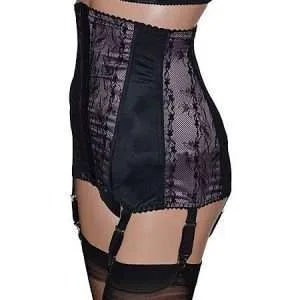 vintage style girdle with high waist and 6 suspender straps