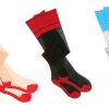 point-heel-nylons-with-contrast-seam point heel Nylon Stockings with contrast seams