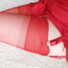 5-denier-Retro-Nylon-Stockings-red retro vintage nylon stockings in red