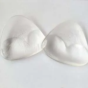 clear / transparent silicone bra inserts