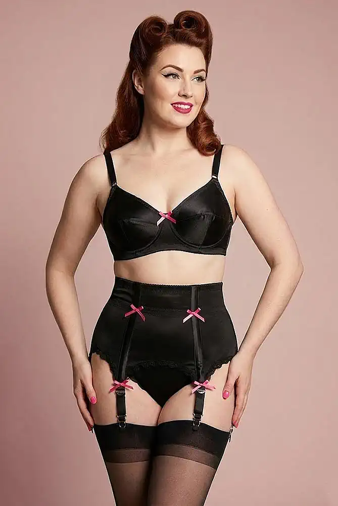 aloe vera gleitgel durex Travelwant Lace Garter Belts/Sexy Mesh Suspender Belt with four Straps Metal  Clip for Women's Stockings/Lingerie main image 0