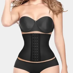 steel boned waist trainer for short bodies