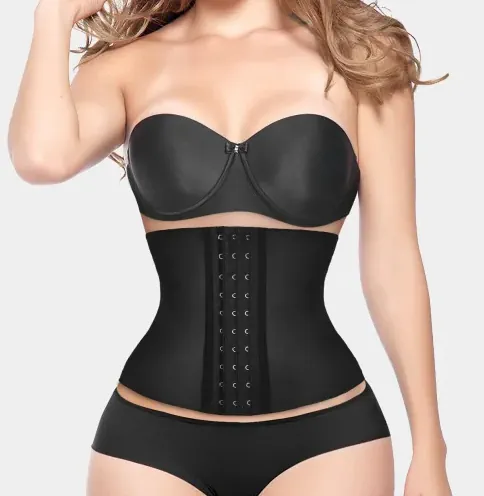 steel boned waist trainer for short bodies