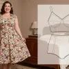 Plus Size Vintage Foundation Wear Guide by Swanky Pins